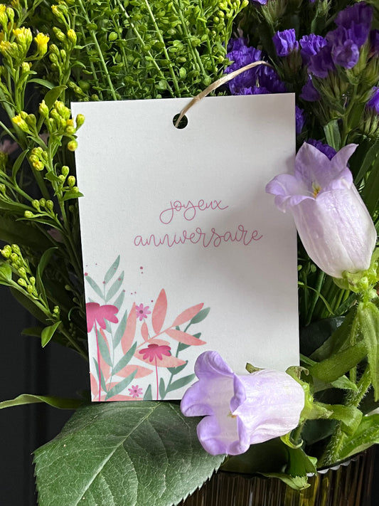 25 Blumenkarten - Maison Fidele