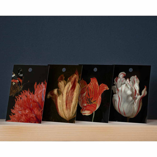 4 x 25 Blumenkarten in einer preisgünstigen Grossverpackung - Maison Fidele