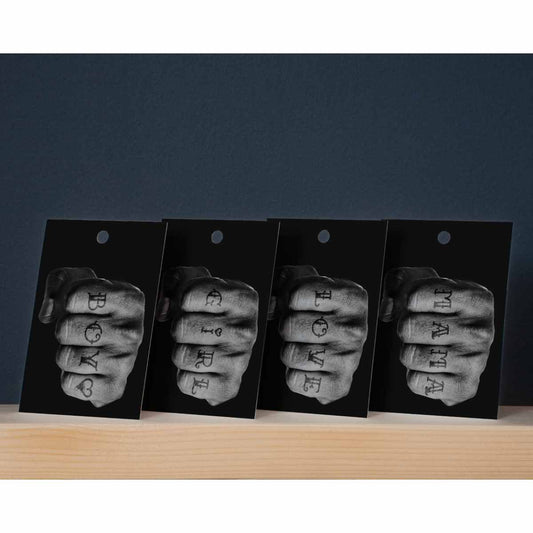 4 x 25 Blumenkarten in einer preisgünstigen Grossverpackung - Maison Fidele