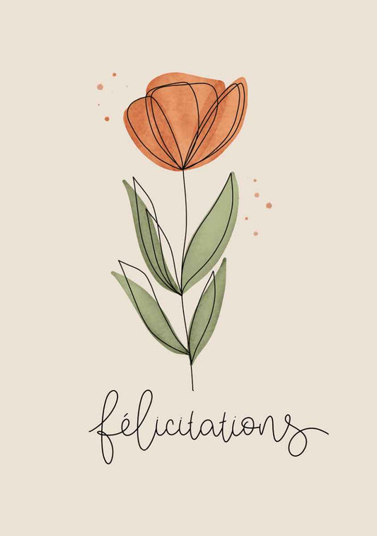 25 Blumenkarten - Maison Fidele